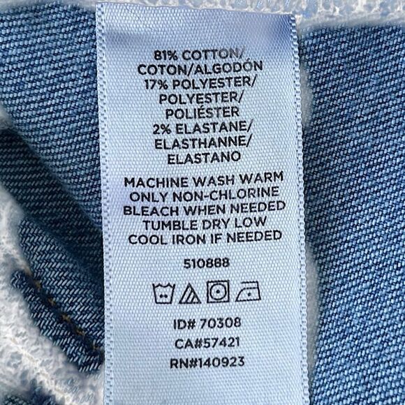 LOFT Outlet High Waist Skinny Jeans Size 12 - Picture 7 of 14